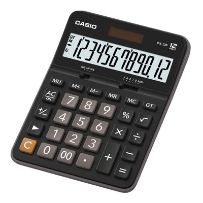 Calcolatrice tavolo Casio dx-12 b
